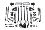 BDS Suspension 17-19 F350 DRW 4in. 4-Link 2.5 Coilover Lift Kit - Diesel engine - Non-DSC view 2