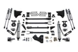 BDS Suspension 11-16 F250 4in 4-Link coilover Lift - Diesel engine view 1