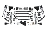 BDS Suspension 11-16 F250 4in 4-Link coilover Lift - Diesel engine view 2