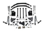 BDS Suspension 6in Front C/O /5in Rear Block with 2in OE Spring view 2