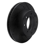 Dynamic Friction Company Brake Rotor - Drilled and Slotted - Black 63340110R view 5