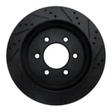 Dynamic Friction Company Brake Rotor - Drilled and Slotted - Black 63354267L view 5