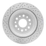 Dynamic Friction Company Geoperformance Rotor - Drilled and Slotted 83040121R view 4