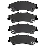 Dynamic Friction Company 4000 HybriDynamic Brake Pads With Hardware Kit 4000079202 view 2