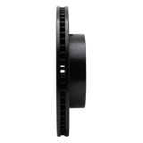 Dynamic Friction Company Brake Rotor - Drilled and Slotted - Black 63376128R view 2