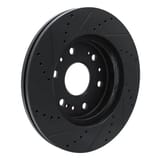 Dynamic Friction Company Brake Rotor - Drilled and Slotted - Black 63348050R view 4