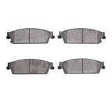 Dynamic Friction Company Ultimate Duty Performance Brake Pads without Hardware Kit 1400119400 view 2