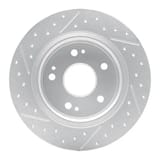 Dynamic Friction Company Geoperformance Rotor - Drilled and Slotted 83059071R view 4