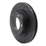 Dynamic Friction Company Brake Rotor - Drilled and Slotted - Black 63376136L view 3