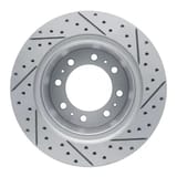 Dynamic Friction Company Geoperformance Rotor - Drilled and Slotted 83040118L view 4