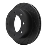 Dynamic Friction Company Brake Rotor - Drilled and Slotted - Black 63354161L view 3