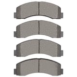 Dynamic Friction Company Heavy-Duty Brake Pads Without Hardware Kit 1214208700 view 4