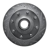Dynamic Friction Company Brake Rotor - Drilled and Slotted - Silver 63154190R view 1