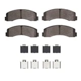 Dynamic Friction Company Ultimate Duty Performance Brake Pads with  Hardware Kit 1400208701 view 1