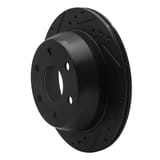 Dynamic Friction Company Brake Rotor - Drilled and Slotted - Black 63348037L view 5