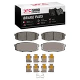 Dynamic Friction Company 5000 Advance Brake Pads With Hardware Kit 1551130401 view 1