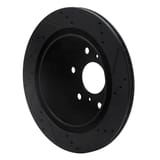 Dynamic Friction Company Brake Rotor - Drilled and Slotted - Black 63348053L view 3