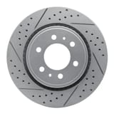 Dynamic Friction Company Geoperformance Rotor - Drilled and Slotted 83054204L view 1