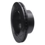 Dynamic Friction Company Brake Rotor - Drilled and Slotted - Black 63340118L view 3