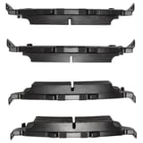 Dynamic Friction Company Heavy-Duty Brake Pads Without Hardware Kit 1214079200 view 2
