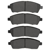 Dynamic Friction Company 4000 HybriDynamic Brake Pads Without Hardware Kit 4000075700 view 2