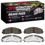 Dynamic Friction Company Ultimate Duty Performance Brake Pads without Hardware Kit 1400168000 view 1