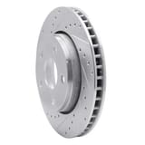 Dynamic Friction Company Brake Rotor - Drilled and Slotted - Silver 63142030L view 3
