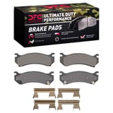 Dynamic Friction Company Ultimate Duty Performance Brake Pads with  Hardware Kit 1400078501 view 1