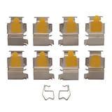 Dynamic Friction Company Ultimate Duty Performance Brake Pads with  Hardware Kit 1400130401 view 2