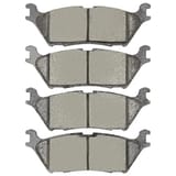 Dynamic Friction Company 4000 HybriDynamic Brake Pads With Hardware Kit 4000179001 view 3