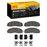 Dynamic Friction Company Heavy-Duty Brake Pads with Hardware Kit 1214249001 view 1