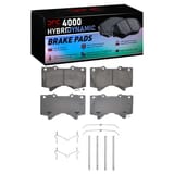 Dynamic Friction Company 4000 HybriDynamic Brake Pads With Hardware Kit 4000130301 view 1