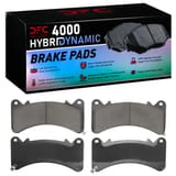 Dynamic Friction Company 4000 HybriDynamic Brake Pads Without Hardware Kit 4000191000 view 1