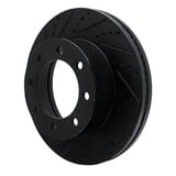 Dynamic Friction Company Brake Rotor - Drilled and Slotted - Black 63354223L view 4