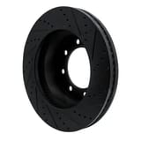 Dynamic Friction Company Brake Rotor - Drilled and Slotted - Black 63354223L view 2