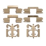 Dynamic Friction Company 4000 HybriDynamic Brake Pads With Hardware Kit 4000079202 view 3