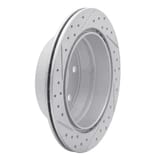 Dynamic Friction Company Geoperformance Rotor - Drilled and Slotted 83048037R view 5