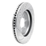 Dynamic Friction Company Brake Rotor - Drilled and Slotted - Silver 63154287R view 2