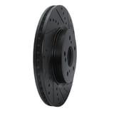 Dynamic Friction Company Brake Rotor - Drilled and Slotted - Black 63359064R view 3