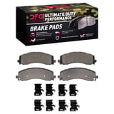 Dynamic Friction Company Ultimate Duty Performance Brake Pads with  Hardware Kit 1400222501 view 1