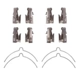 Dynamic Friction Company 5000 Advance Brake Pads With Hardware Kit 1551075601 view 4