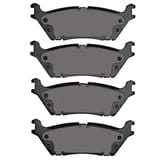 Dynamic Friction Company Ultimate Duty Performance Brake Pads with  Hardware Kit 1400179001 view 2