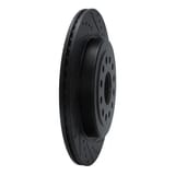 Dynamic Friction Company Brake Rotor - Drilled and Slotted - Black 63340121R view 2