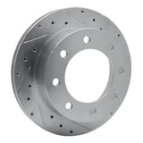 Dynamic Friction Company Brake Rotor - Drilled and Slotted - Silver 63154161R view 3