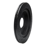 Dynamic Friction Company Brake Rotor - Drilled and Slotted - Black 63354288R view 5