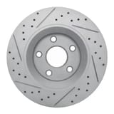 Dynamic Friction Company Geoperformance Rotor - Drilled and Slotted 83042033R view 2