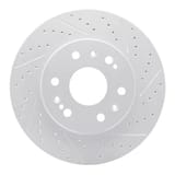 Dynamic Friction Company Geoperformance Rotor - Drilled and Slotted 83048050R view 1