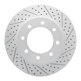 Dynamic Friction Company Geoperformance Rotor - Drilled and Slotted 83054223R view 1