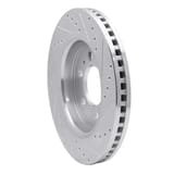 Dynamic Friction Company Brake Rotor - Drilled and Slotted - Silver 63154204L view 5