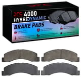 Dynamic Friction Company 4000 HybriDynamic Brake Pads Without Hardware Kit 4000075600 view 1